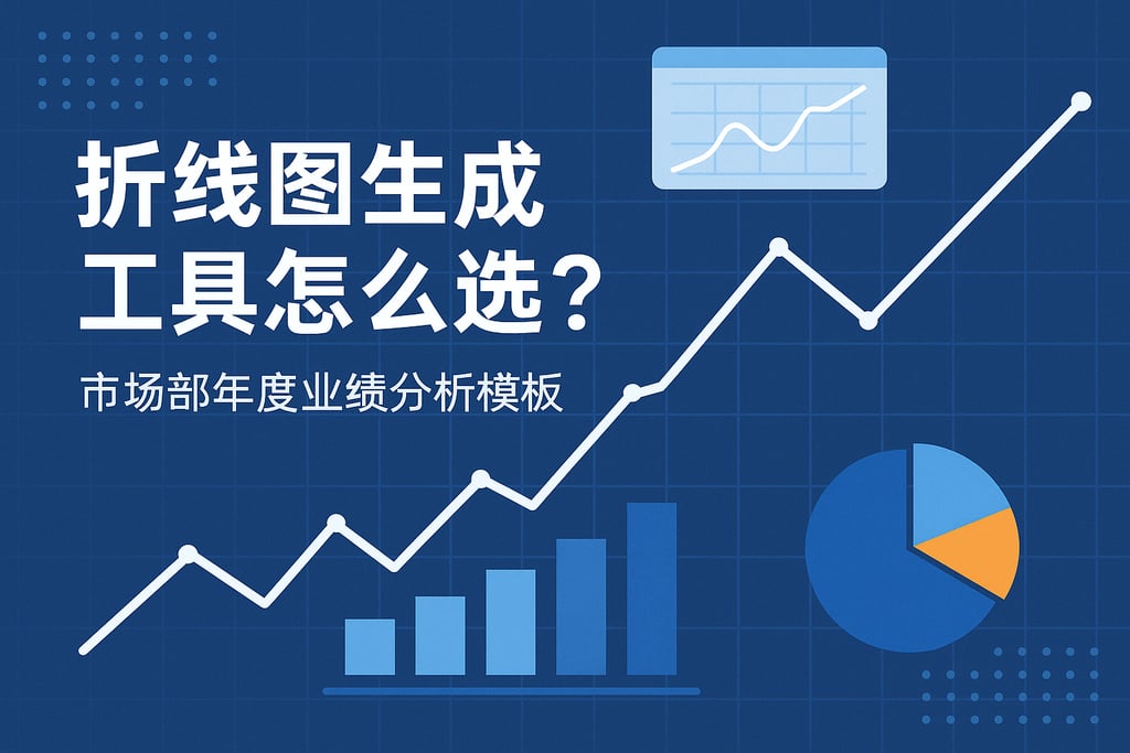 折线图生成工具怎么选？市场部年度业绩分析模板