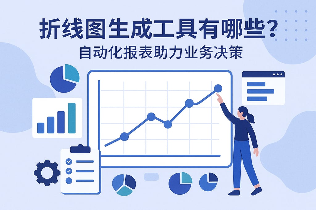折线图生成工具有哪些？自动化报表助力业务决策