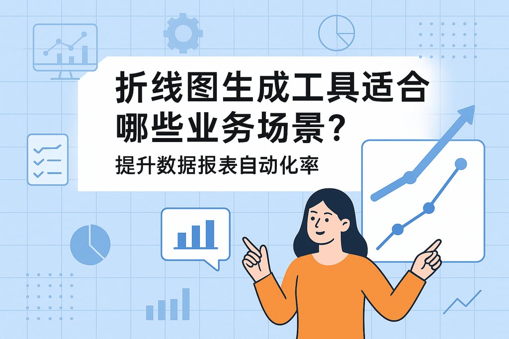 折线图生成工具适合哪些业务场景？提升数据报表自动化率