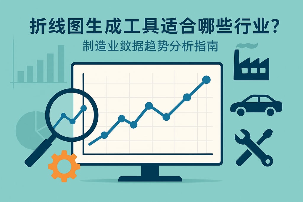 折线图生成工具适合哪些行业？制造业数据趋势分析指南
