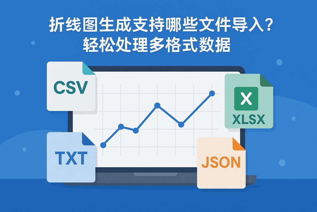 折线图生成支持哪些文件导入？轻松处理多格式数据