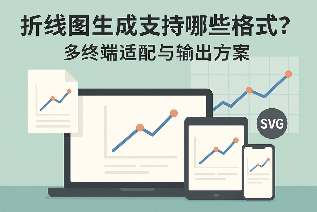 折线图生成支持哪些格式？多终端适配与输出方案