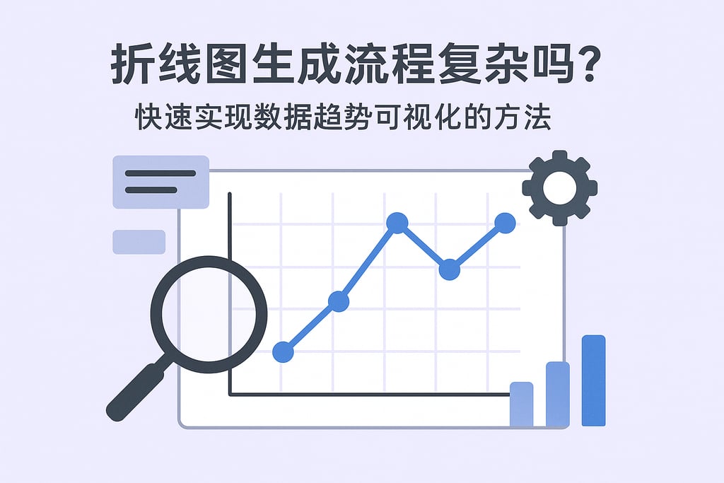 折线图生成流程复杂吗？快速实现数据趋势可视化的方法