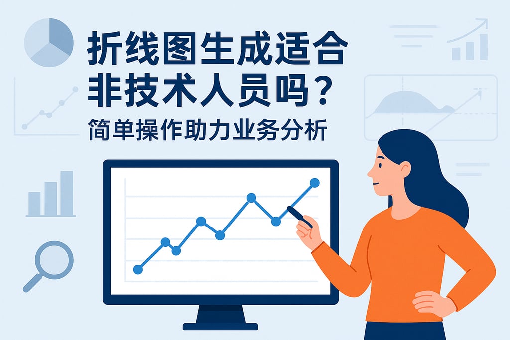 折线图生成适合非技术人员吗？简单操作助力业务分析