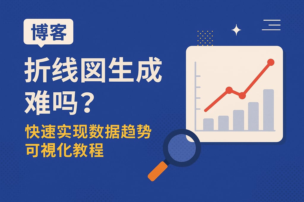 折线图生成难吗？快速实现数据趋势可视化教程