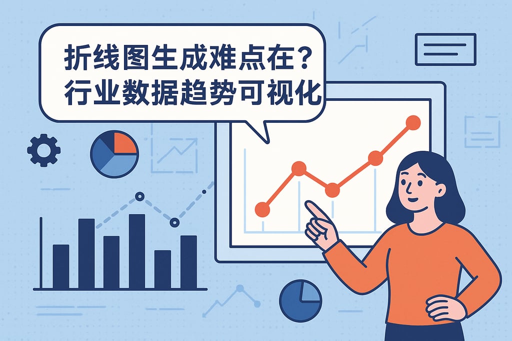 折线图生成难点在哪？行业数据趋势可视化操作流程