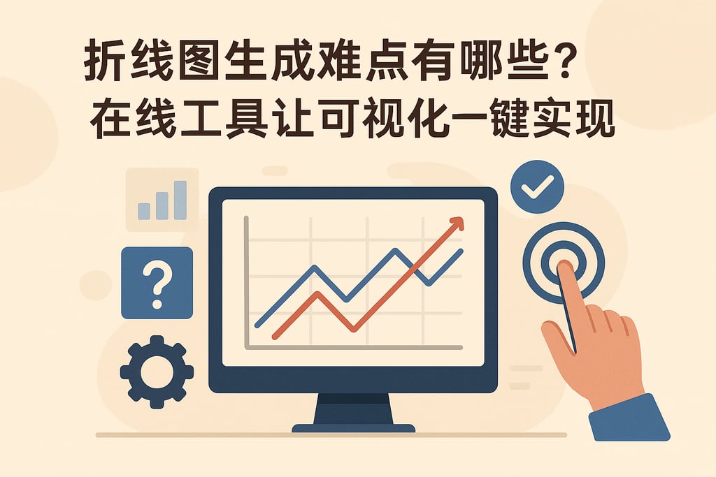 折线图生成难点有哪些？在线工具让可视化一键实现