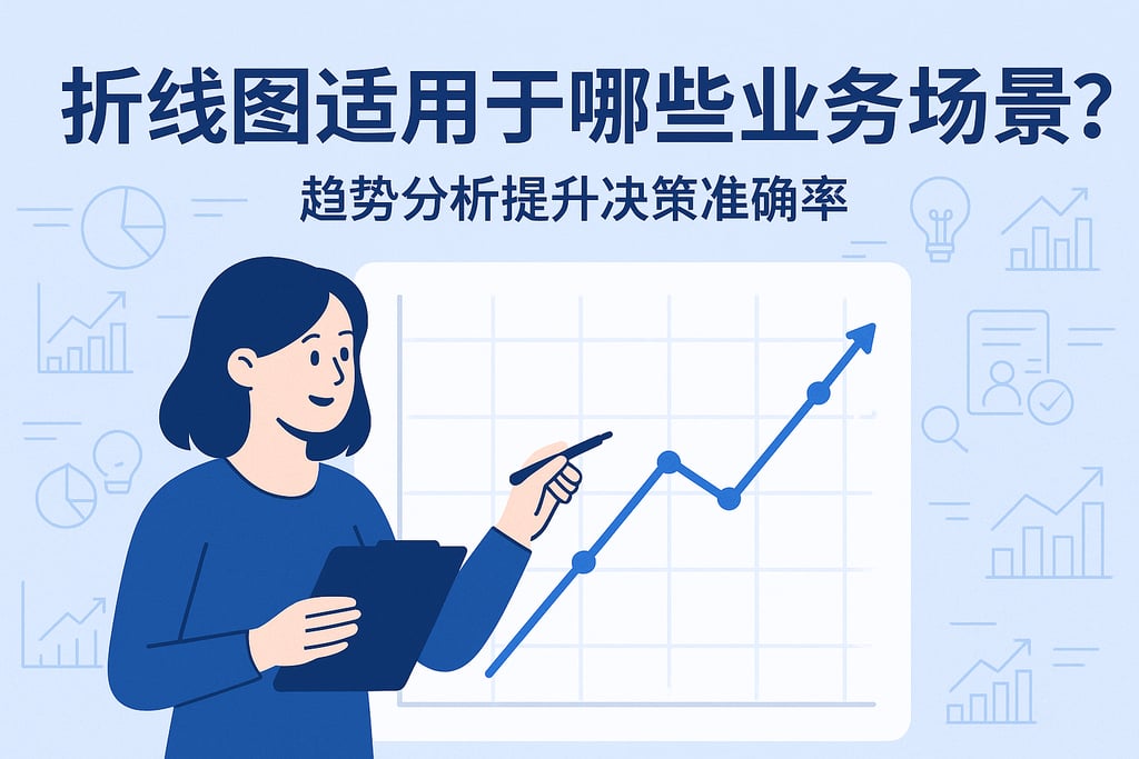 折线图适用于哪些业务场景？趋势分析提升决策准确率
