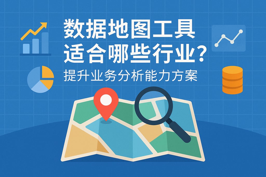 数据地图工具适合哪些行业？提升业务分析能力方案