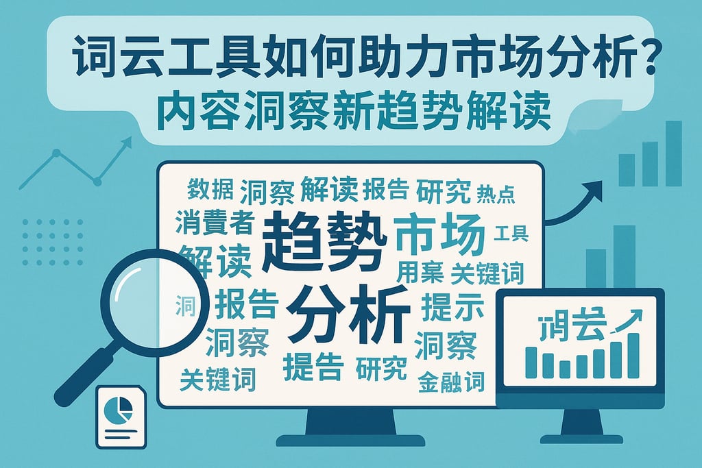词云工具如何助力市场分析？内容洞察新趋势解读