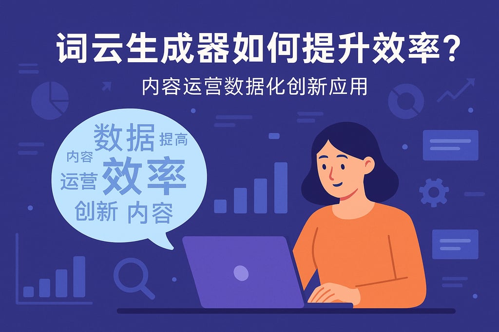 词云生成器如何提升效率？内容运营数据化创新应用