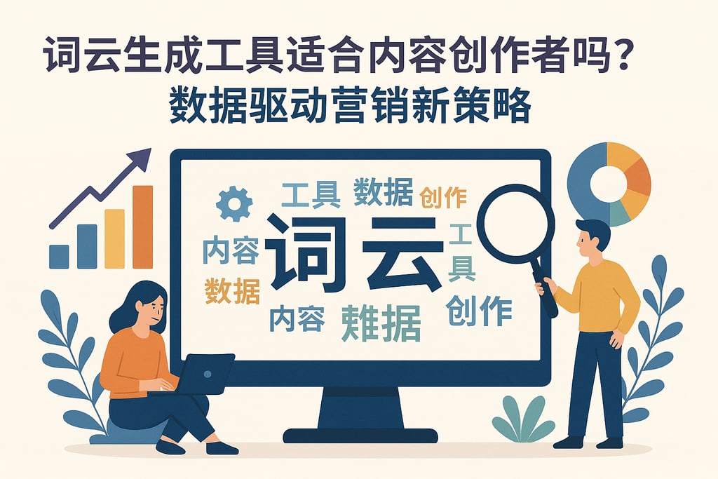 词云生成工具适合内容创作者吗？数据驱动营销新策略