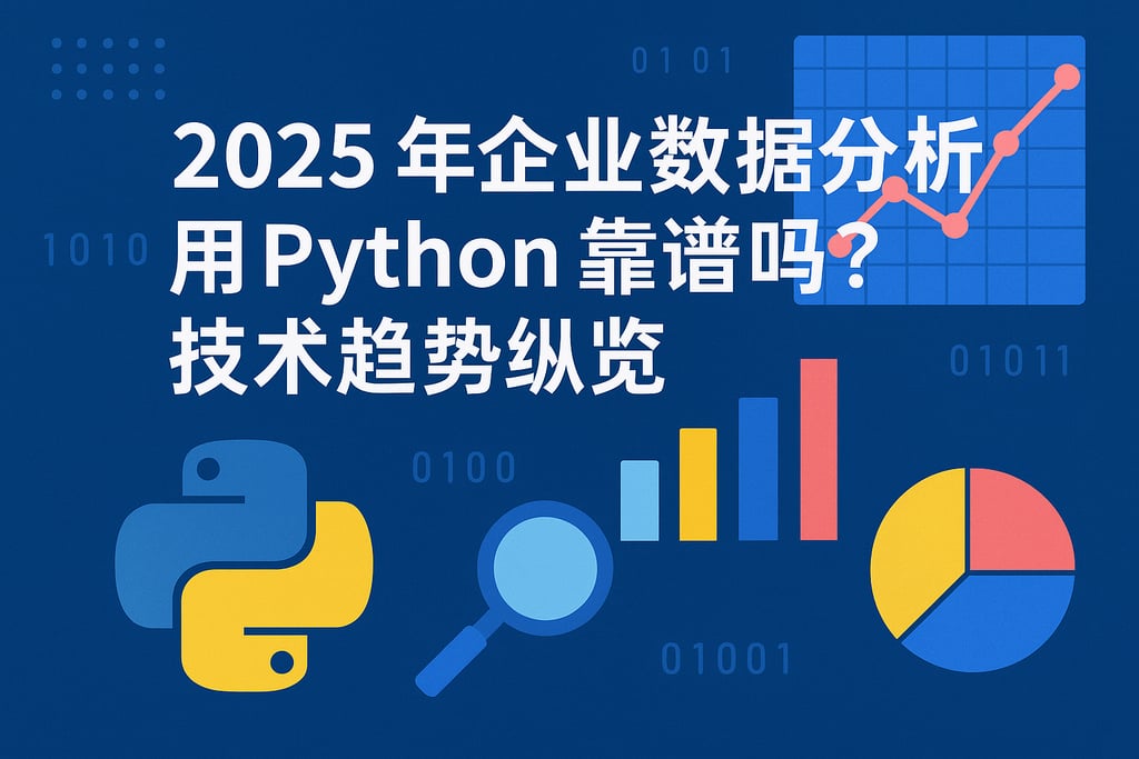 2025年企业数据分析用Python靠谱吗？技术趋势纵览