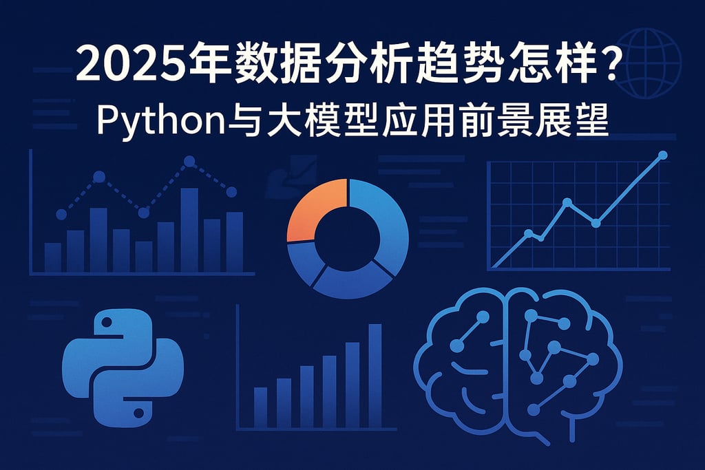 2025年数据分析趋势怎样？Python与大模型应用前景展望