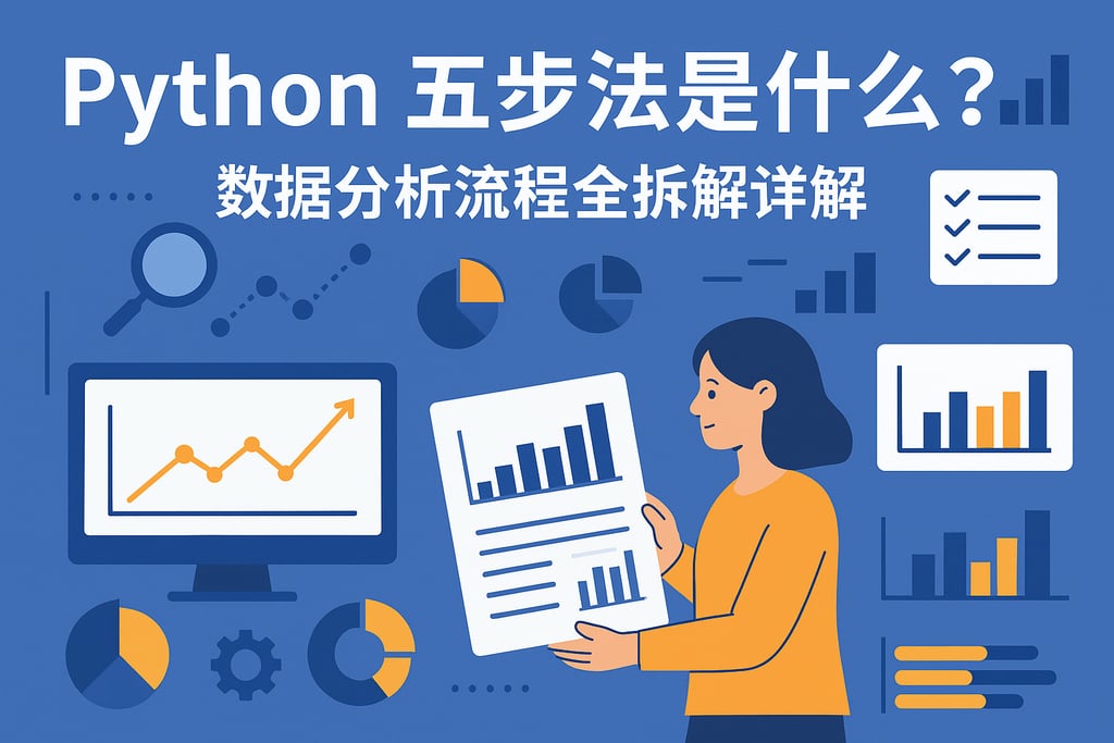Python五步法是什么?数据分析流程全拆解详解。 - FineBI数据分析知识库