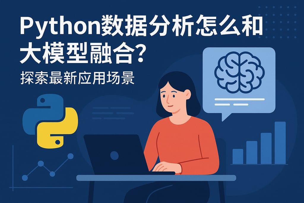 Python数据分析怎么和大模型融合？探索最新应用场景 - FineBI数据分析知识库