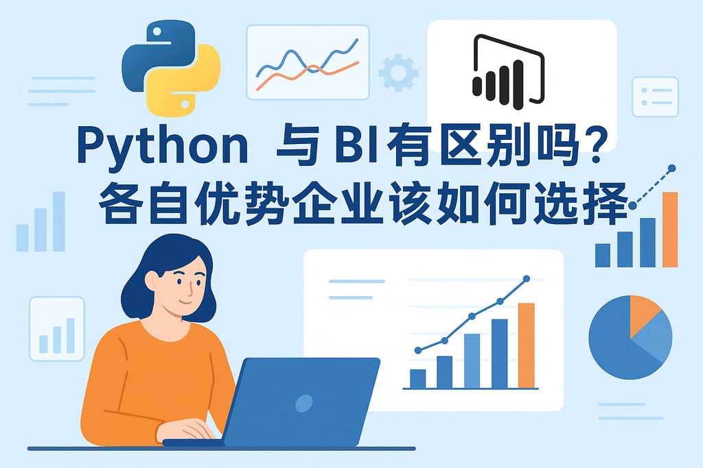 Python与BI有区别吗？各自优势企业该如何选择