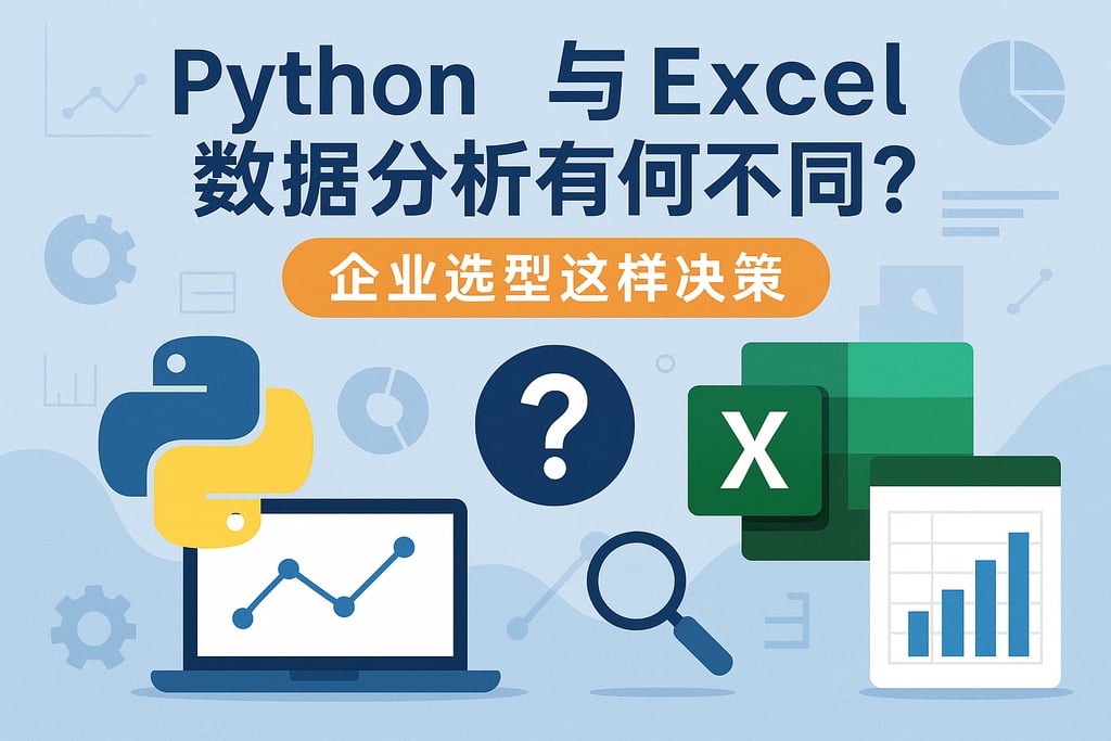 Python与Excel数据分析有何不同？企业选型这样决策