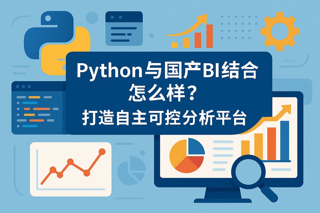 Python与国产BI结合怎么样？打造自主可控分析平台