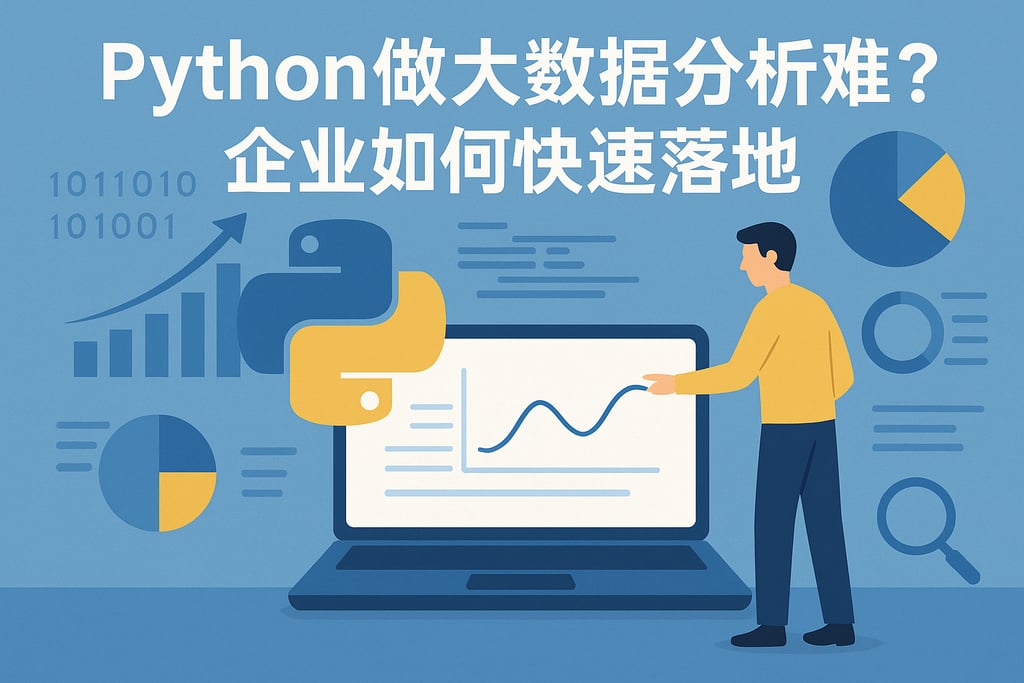 Python做大数据分析难不难？企业如何快速落地