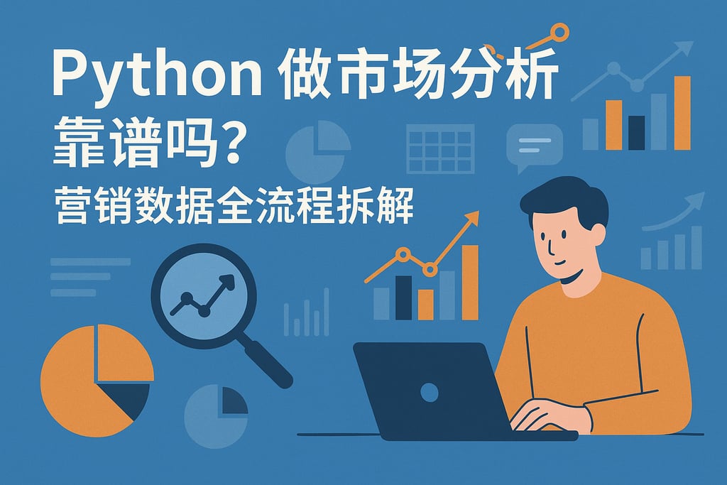 Python做市场分析靠谱吗？营销数据全流程拆解