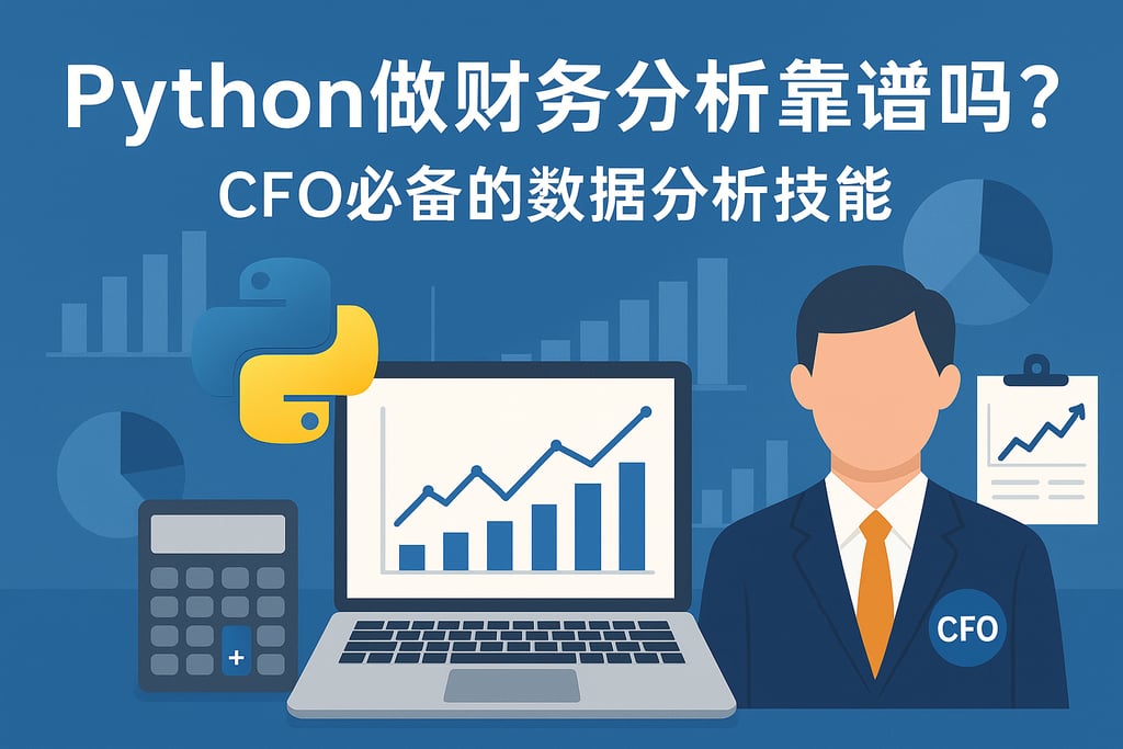 Python做财务分析靠谱吗？CFO必备的数据分析技能