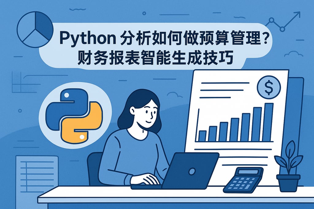 Python分析如何做预算管理？财务报表智能生成技巧