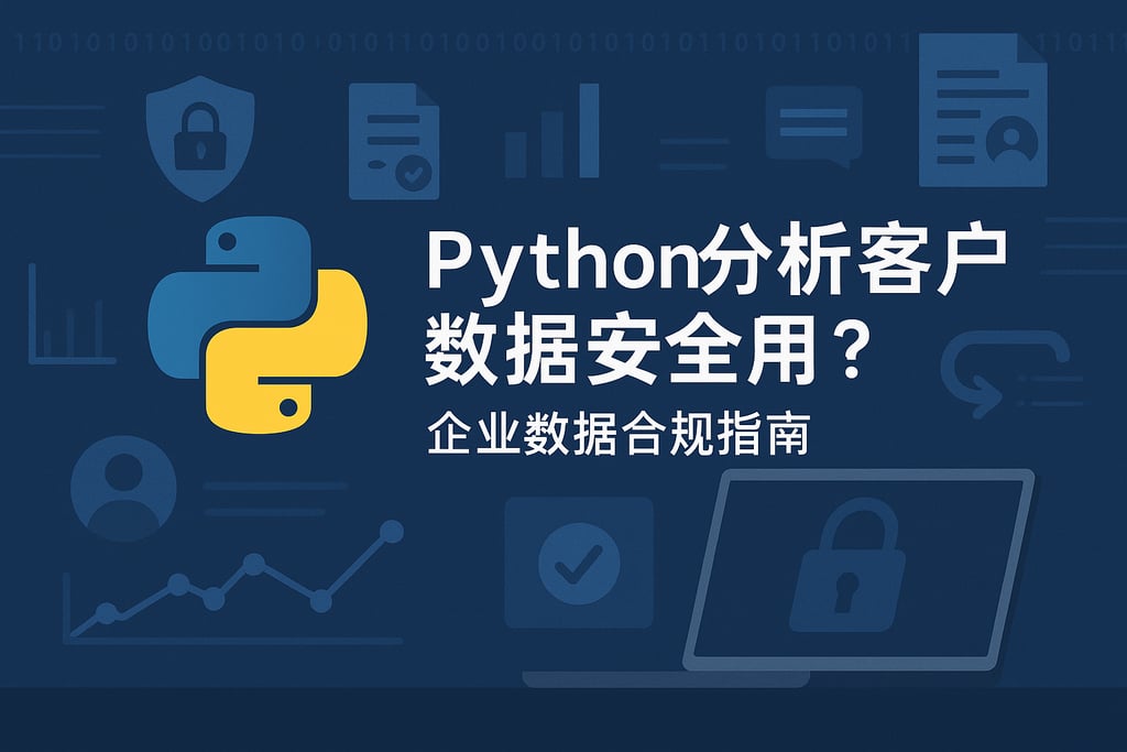 Python分析客户数据安全吗？企业数据合规指南