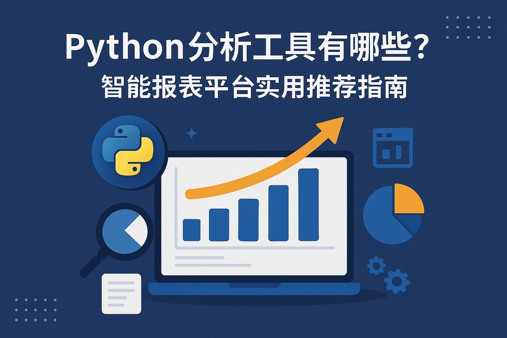 Python分析工具有哪些？智能报表平台实用推荐指南