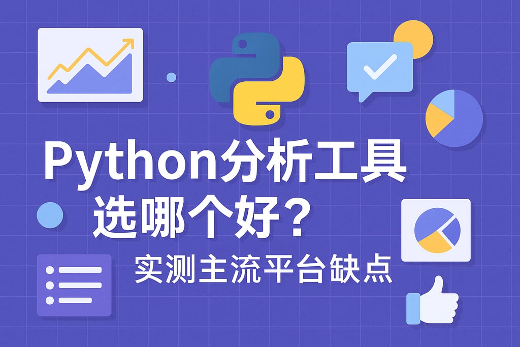 Python分析工具选哪个好？实测主流平台优缺点