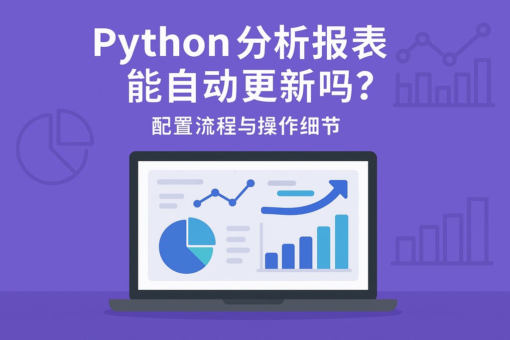 Python分析报表能自动更新吗？配置流程与操作细节