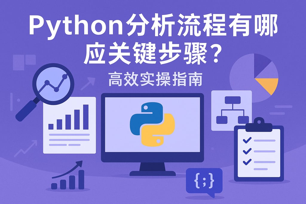 Python分析流程有哪些关键步骤？高效实操指南