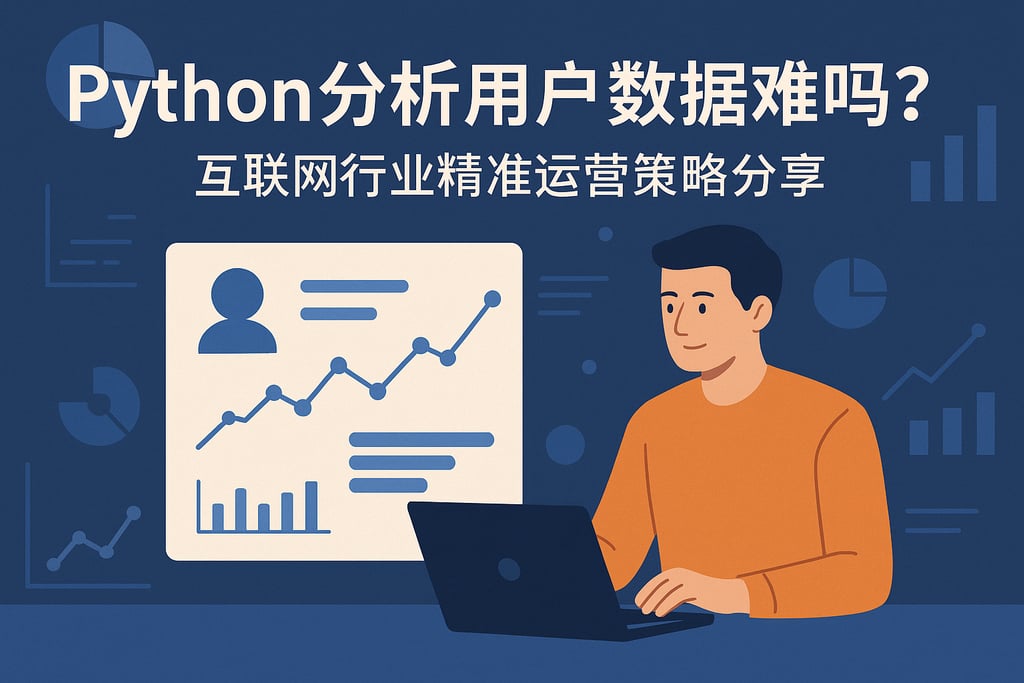 Python分析用户数据难吗？互联网行业精准运营策略分享