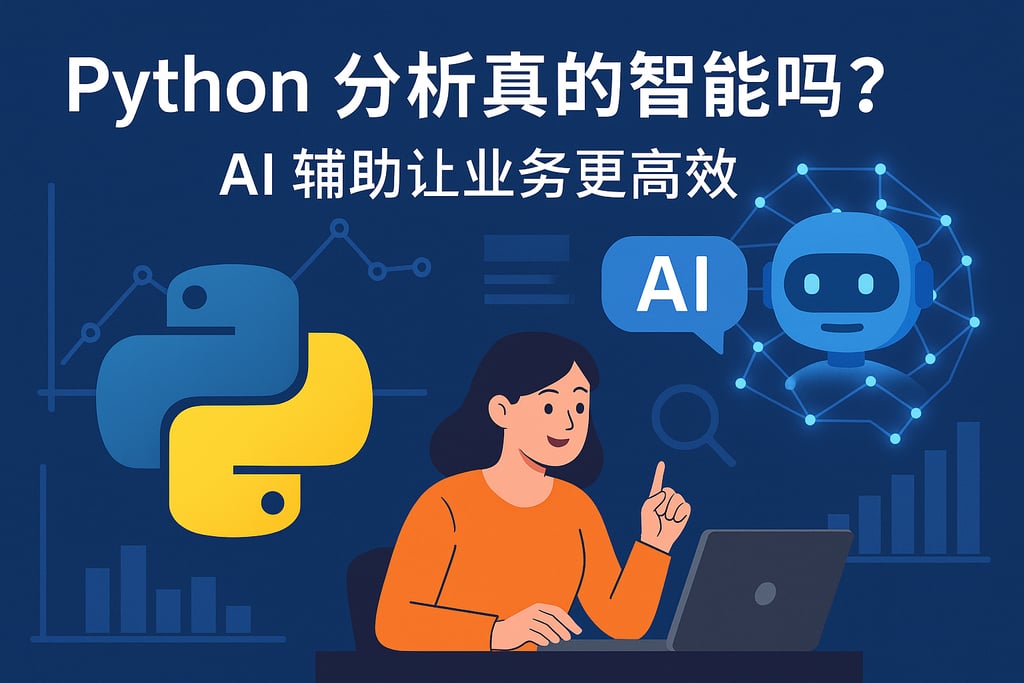 Python分析真的智能吗？AI辅助让业务更高效