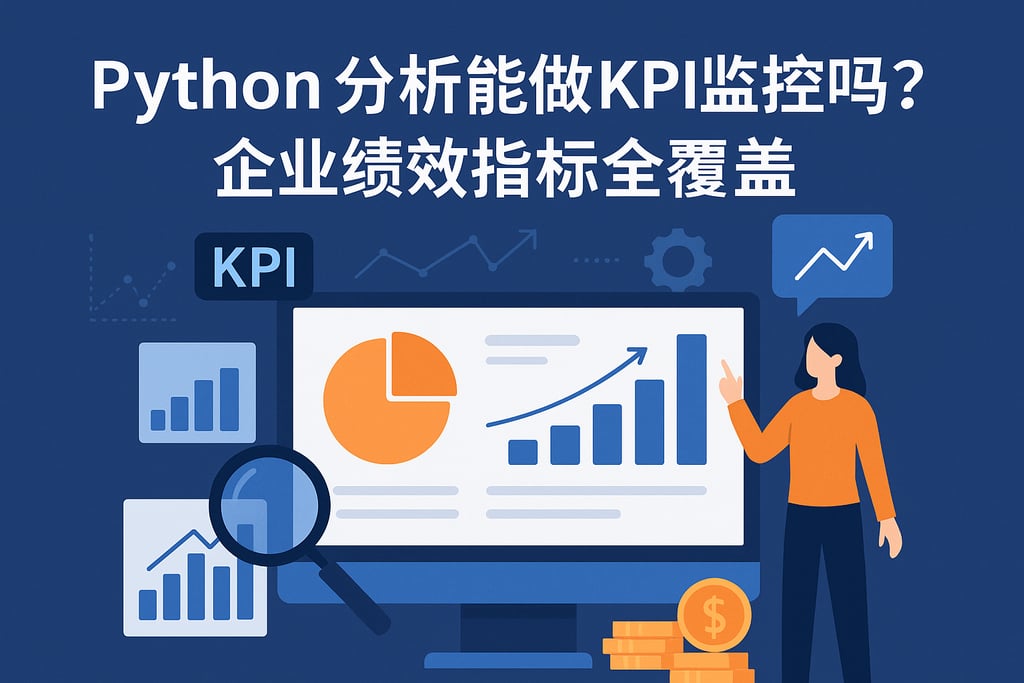 Python分析能做KPI监控吗？企业绩效指标全覆盖