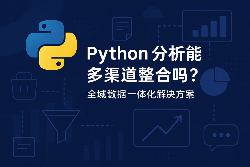 Python分析能做多渠道整合吗？全域数据一体化解决方案