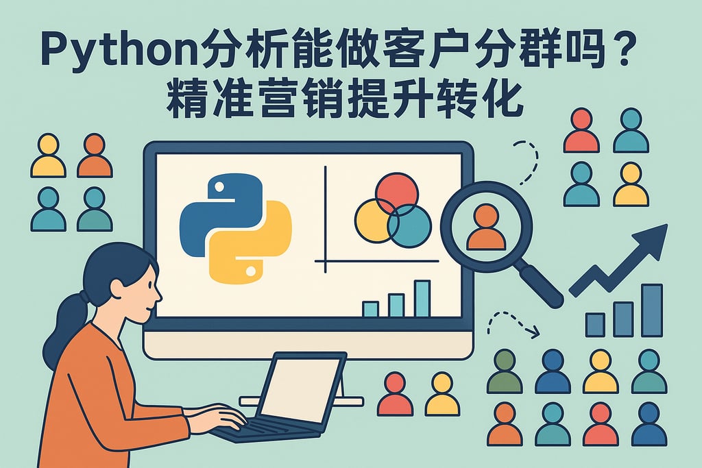 Python分析能做客户分群吗？精准营销提升转化