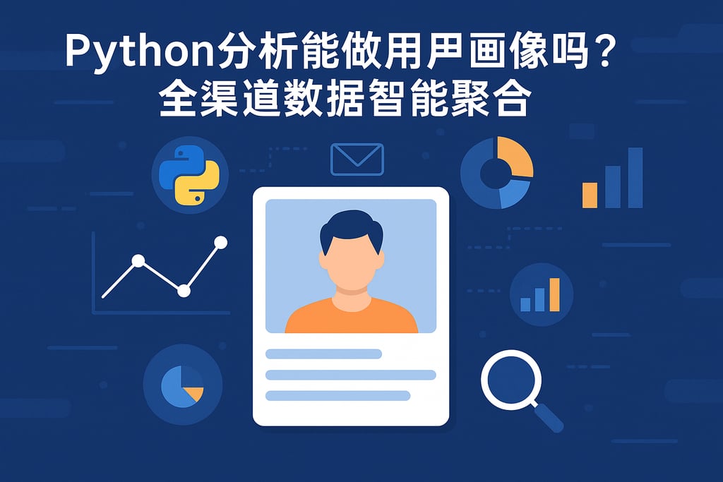 Python分析能做用户画像吗？全渠道数据智能聚合