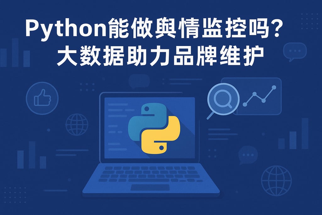 Python分析能做舆情监控吗？大数据助力品牌维护
