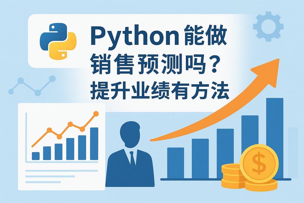 Python分析能做销售预测吗？提升业绩有方法