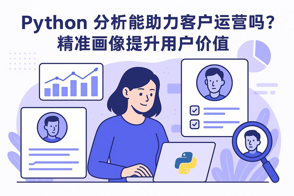 Python分析能助力客户运营吗？精准画像提升用户价值