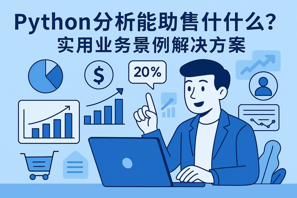 Python分析能帮销售做什么？实用业务场景解决方案