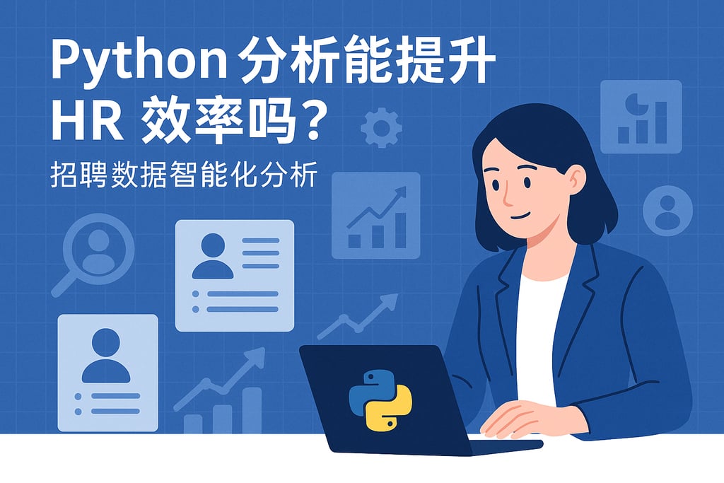 Python分析能提升HR效率吗？招聘数据智能化分析
