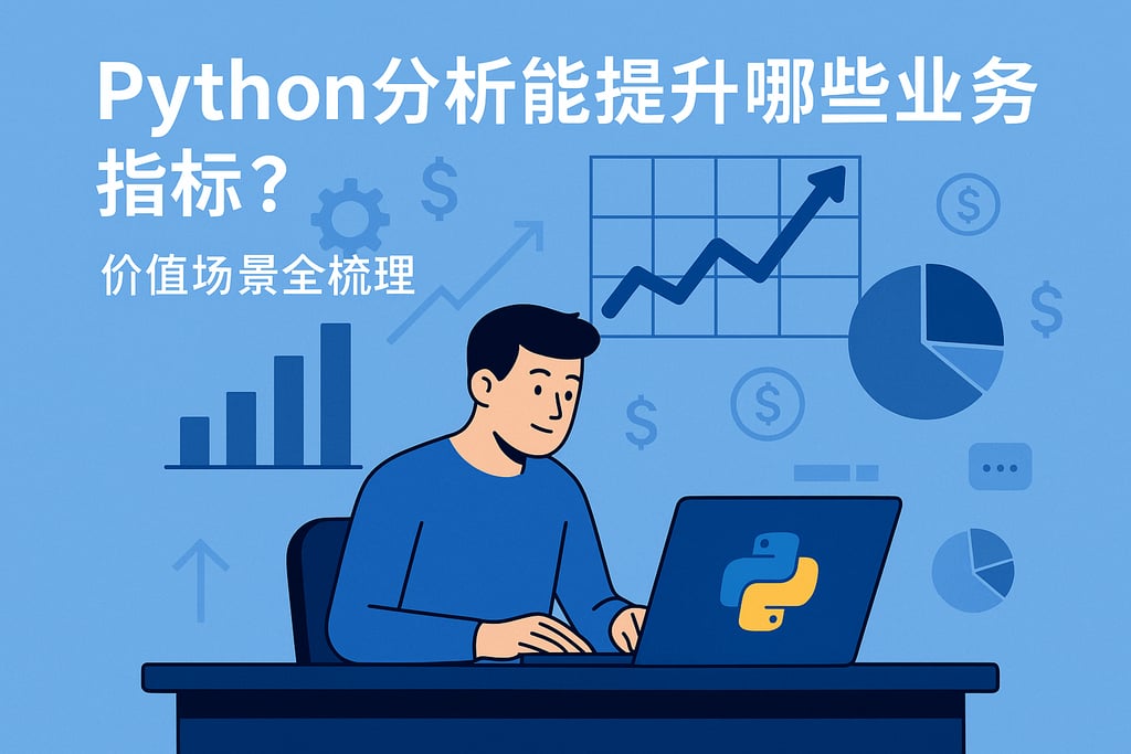 Python分析能提升哪些业务指标？价值场景全梳理