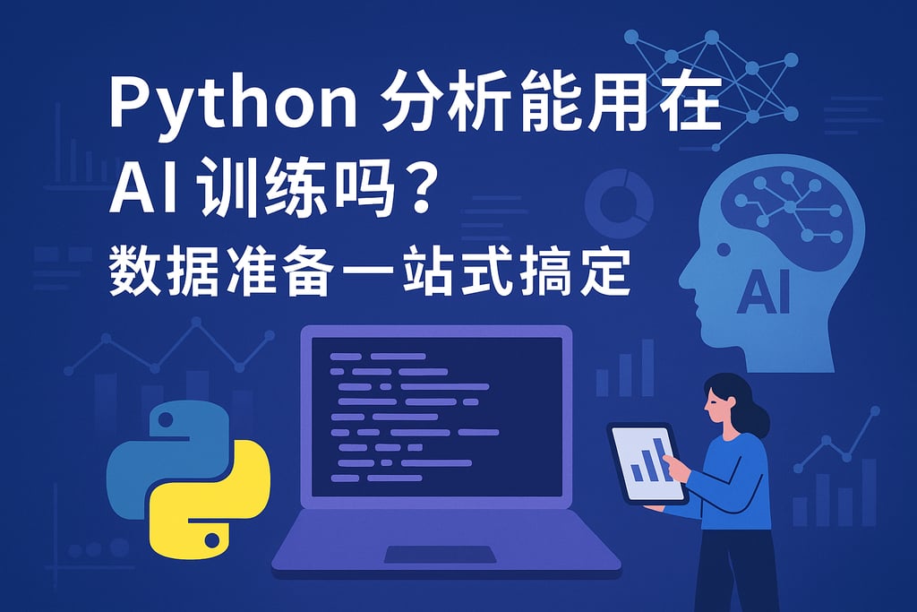 Python分析能用在AI训练吗？数据准备一站式搞定