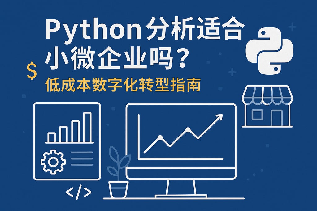 Python分析适合小微企业吗？低成本数字化转型指南
