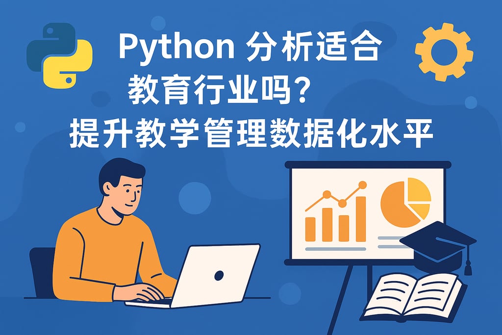 Python分析适合教育行业吗？提升教学管理数据化水平