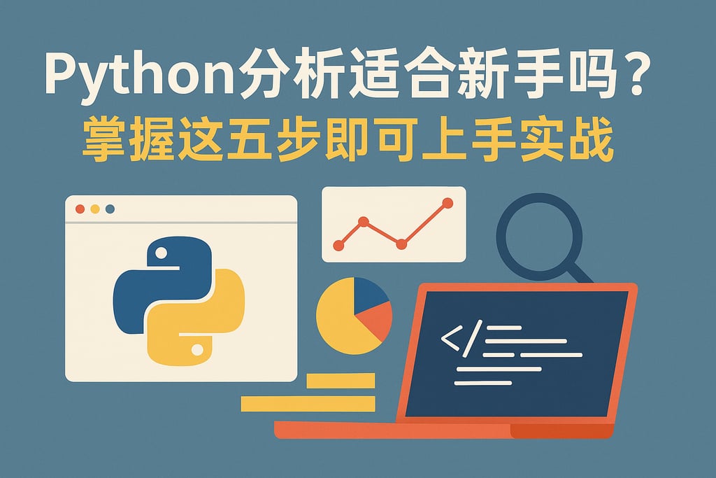 Python分析适合新手吗？掌握这五步即可上手实战