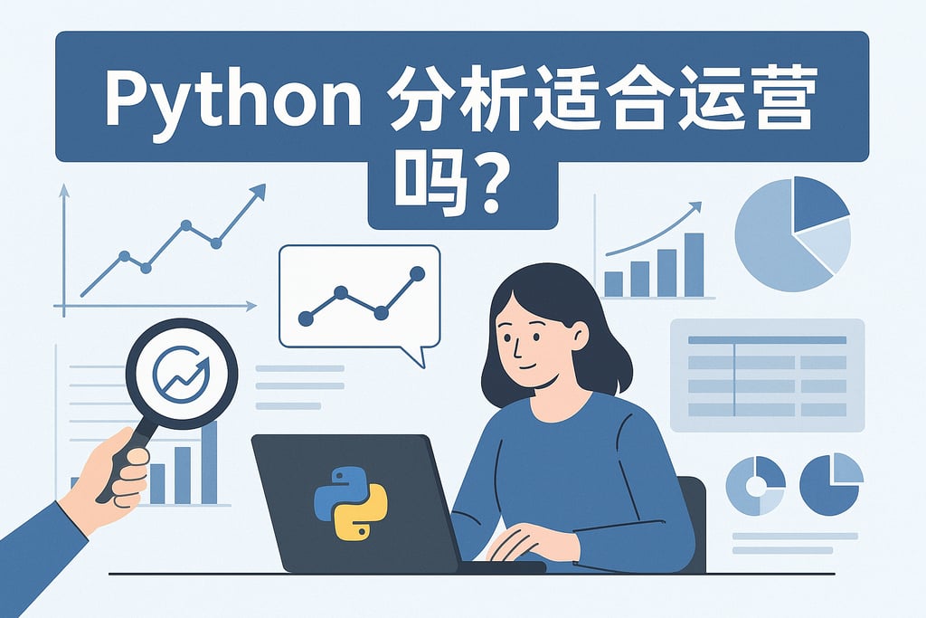 Python分析适合运营吗？业务指标动态追踪