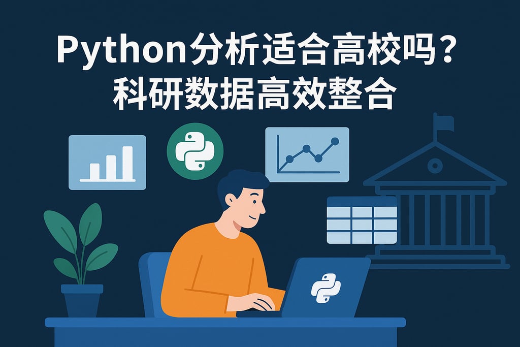Python分析适合高校吗？科研数据高效整合